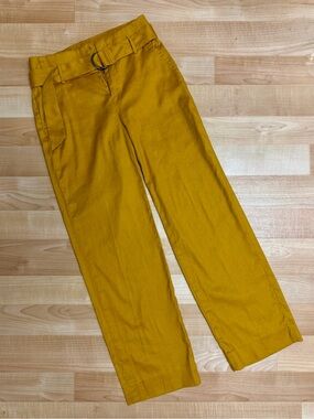 ✨ Banana Republic Belted Wide-Leg Linen Pants | Size 2